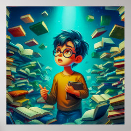 Poster Especificações nas pilhas