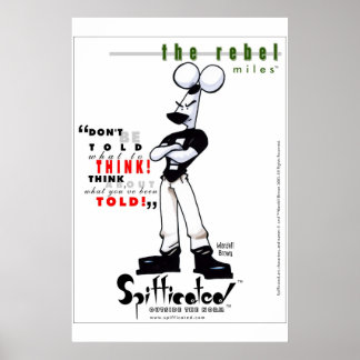 Póster Especificado - O Rebelde