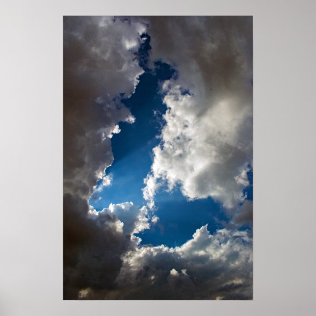 Poster Espectáculo de Luz Celestial (Frente)