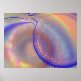Poster Espectáculo de luz e cores