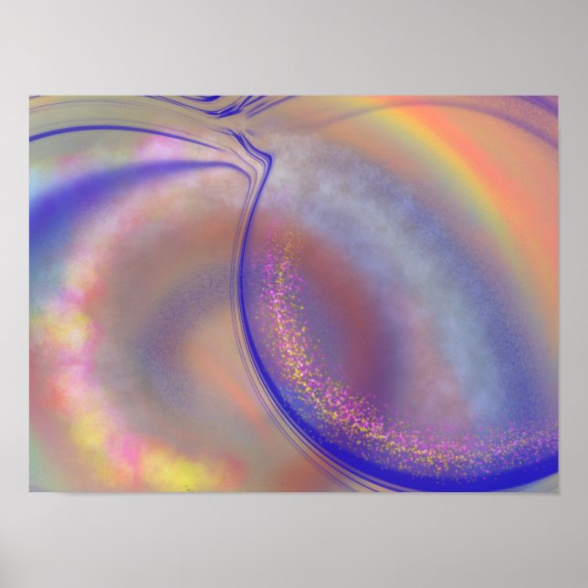Poster Espectáculo de luz e cores (Frente)