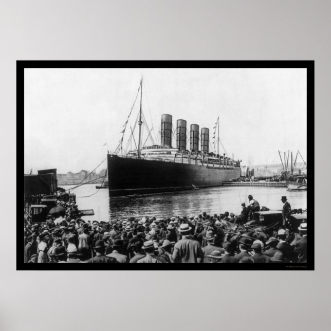 Poster Espectadores Lusitânia 1907 (Frente)