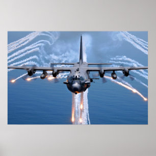 Poster Espectro AC-130H
