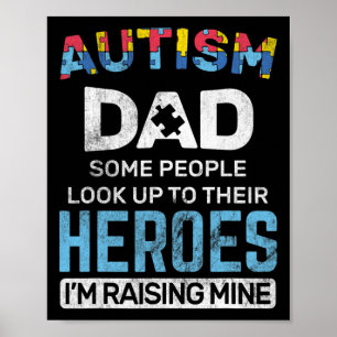 Poster Espectro Autismo Pai Autismo Sensibilização