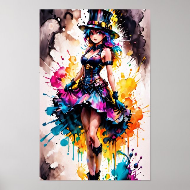 Poster Espectro de Cor (Frente)