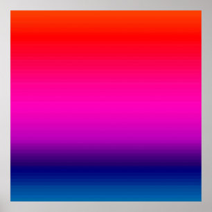 Póster Espectro de Cores Horizontais - 4