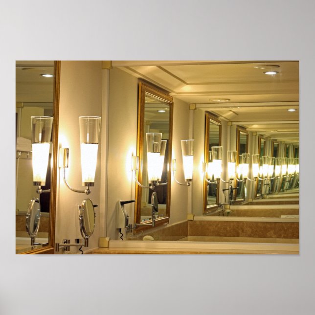 Poster Espelho infinito (Frente)