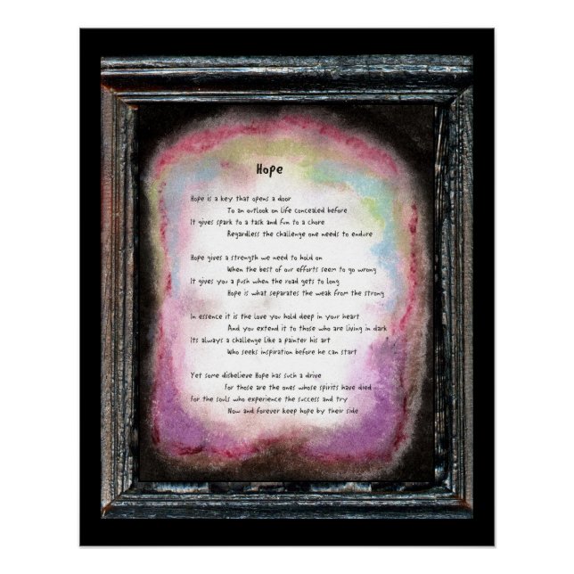 Póster Esperança (Frente)