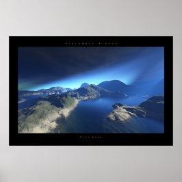 Poster esperança azul