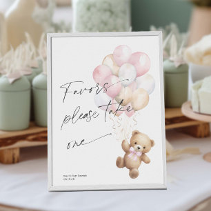 Poster Esperança cor-de-rosa, Chá de sinal de favor da me