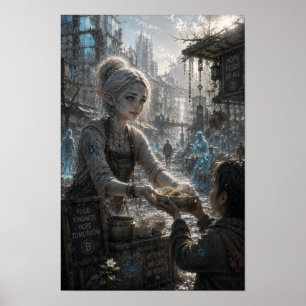 Poster Esperança / Cozinheiro de Comida de Rua / Cidade A