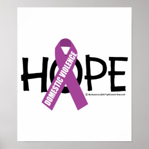 Poster Esperança da violência doméstica