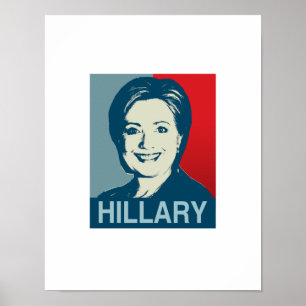 PÓSTER ESPERANÇA DE HILLARY CLINTON - .PNG