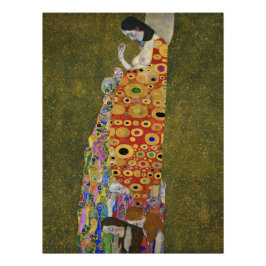 Póster Esperança II de Gustav Klimt (1907-1908)