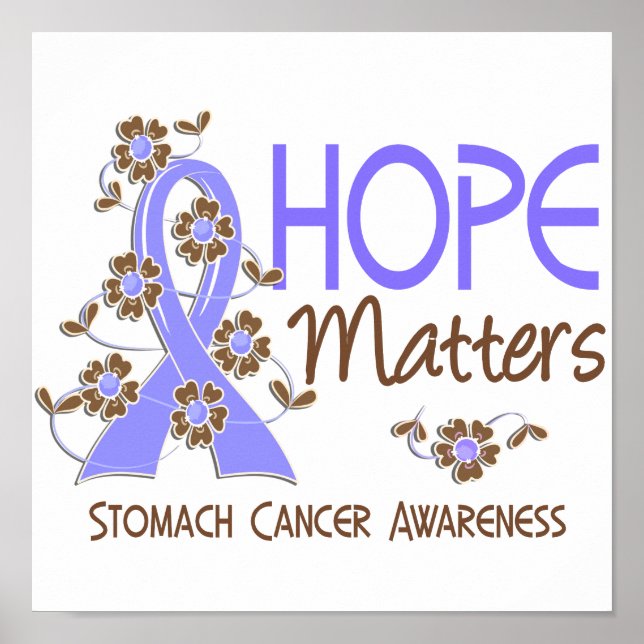 Póster Esperança Importa 3 Cancer De Estômago (Frente)