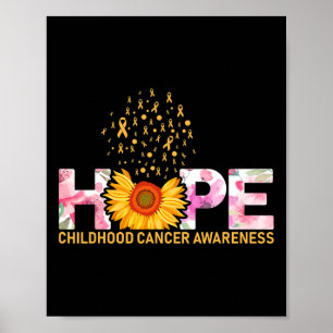 Poster Esperança por um mundo sem Cancer de infância