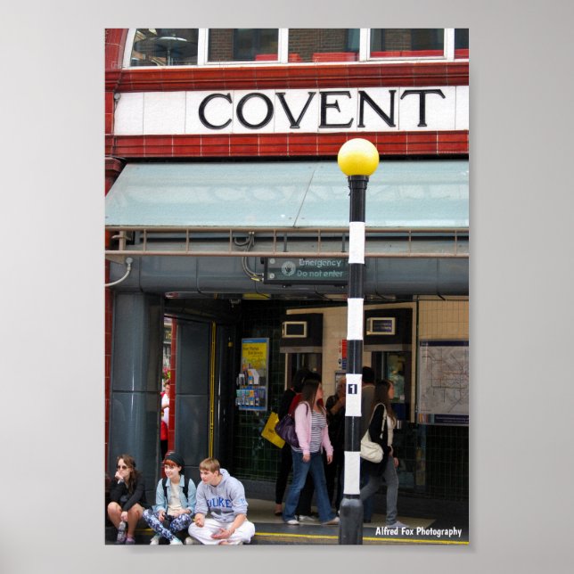 Poster Esperando em Covent (Frente)