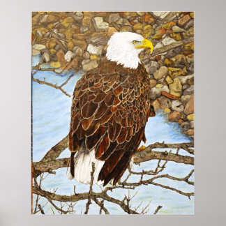 Póster Esperando o almoço