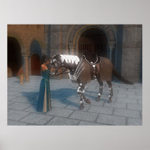 Poster Esperando o cavaleiro