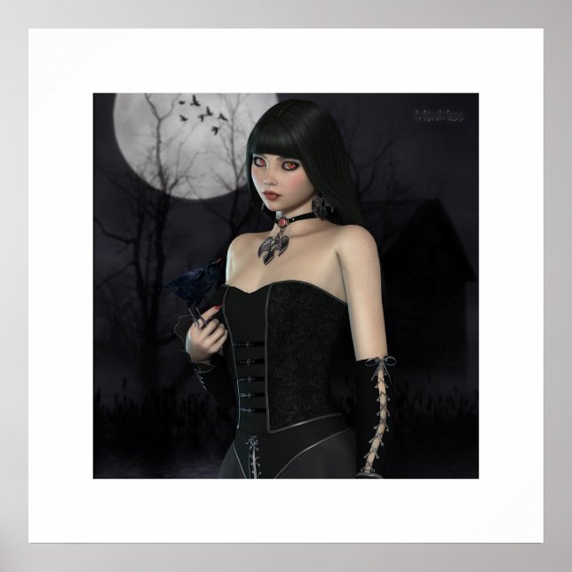 Poster Esperando pela meia-noite (Frente)