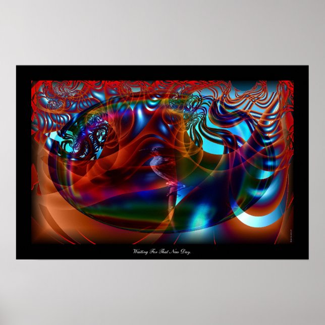 Poster Esperando Por Aquele Novo Dia. (Frente)