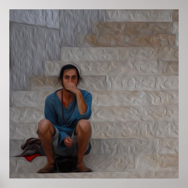 Póster Esperando por Godot (Frente)