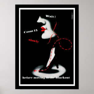 Poster Espere ~ antes de se mover no apagão