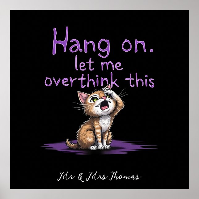 Poster Espere, Deixe-Me Pensar Sobretudo Sobre Este Inver (Frente)