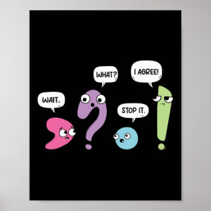 Poster Espere O Que Pare Com Isso Eu Concordo Professor D
