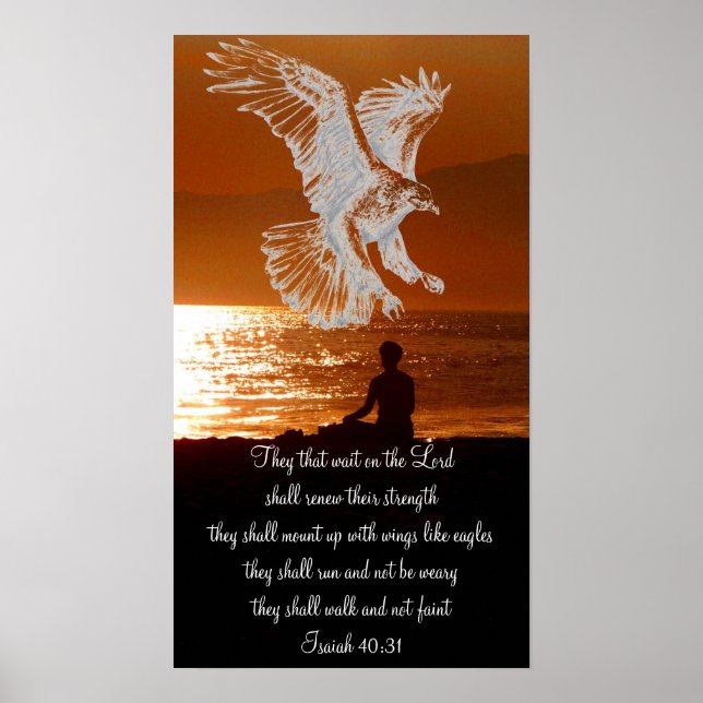 Póster Espere o Senhor_ (Frente)