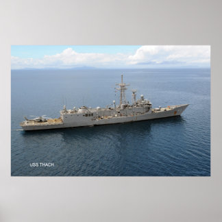 Póster Espessura do USS (FFG 43)