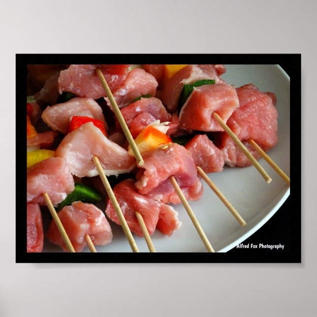 Poster Espetos de Pimenta de Porco (Frente)