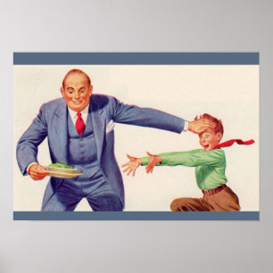 Póster Espinafre creme de Pavlov