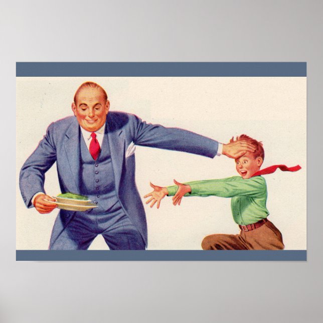 Póster Espinafre creme de Pavlov (Frente)