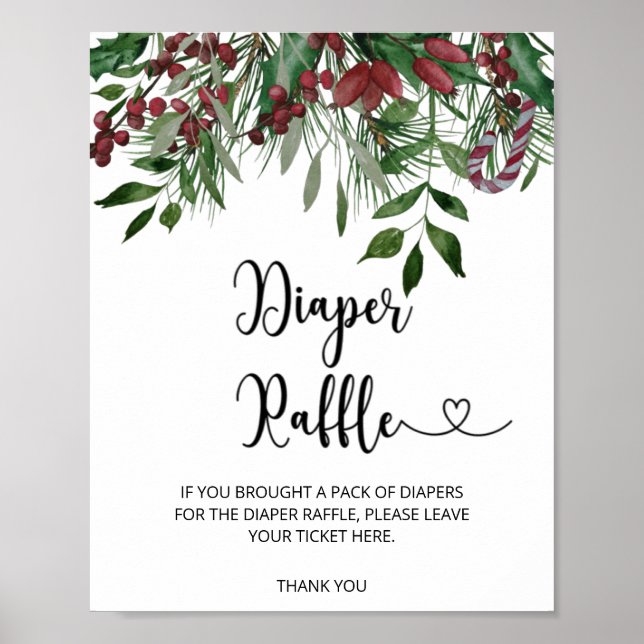 Poster Espingarda de fralda verde (Frente)