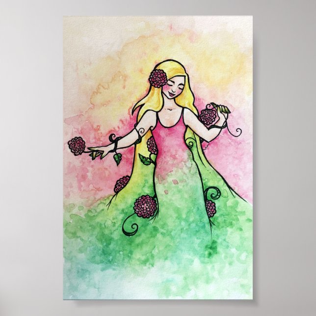 Poster Espingarda do polegar verde (Frente)