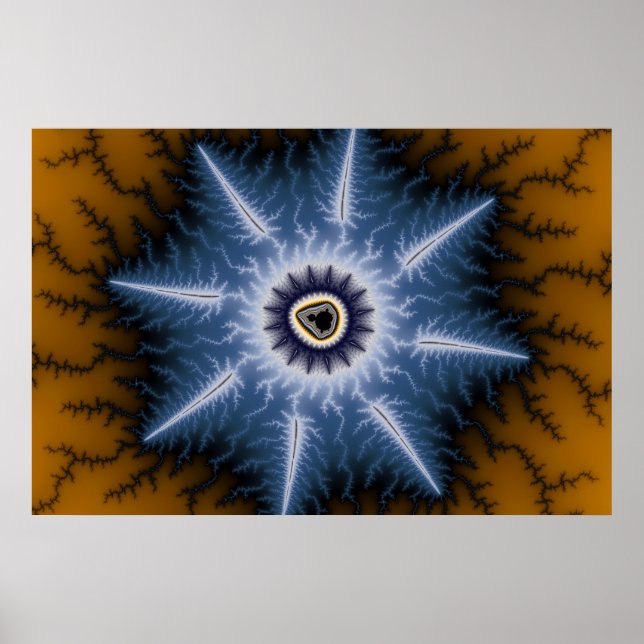 Póster Espinhos escuros (Frente)