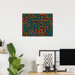 Poster Espirais Espectrais
