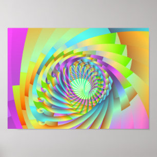 Póster espiral astral