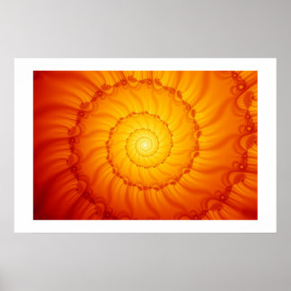 Poster Espiral de incêndio