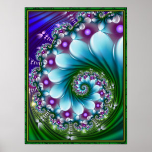 Poster Espiral do Flor do Mar