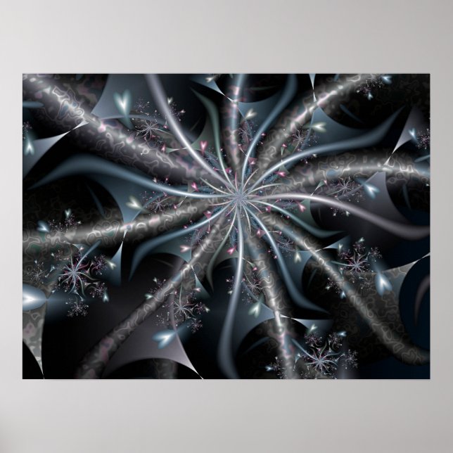 Poster Espiral Flutuante (Frente)