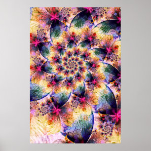 Poster Espiral Springtime