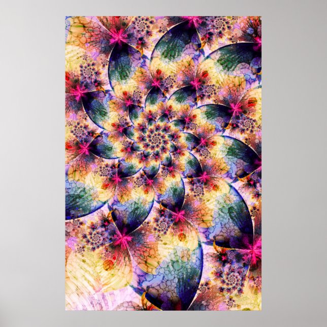 Poster Espiral Springtime (Frente)