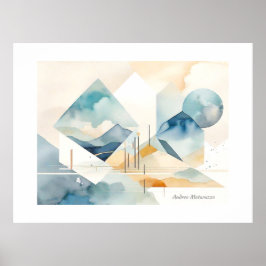 Poster Espírito abstrato