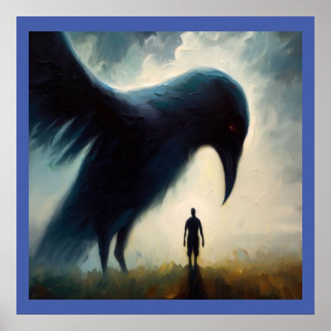 Poster Espírito Animal Crow 1 (Frente)