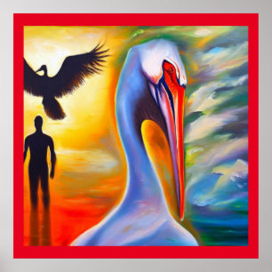 Poster Espírito Animal Pelican 2