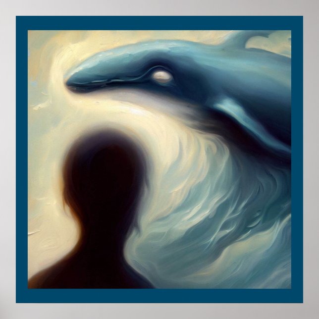 Poster Espírito Baleia Animal 1 (Frente)