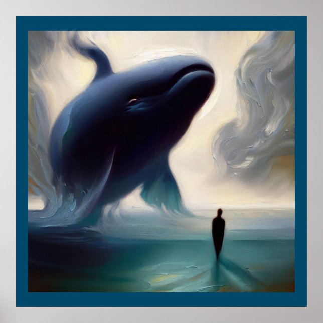 Poster Espírito Baleia Animal 2 (Frente)
