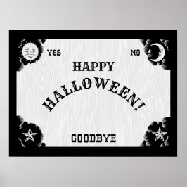 Poster Espírito Conselho de Feliz Halloween